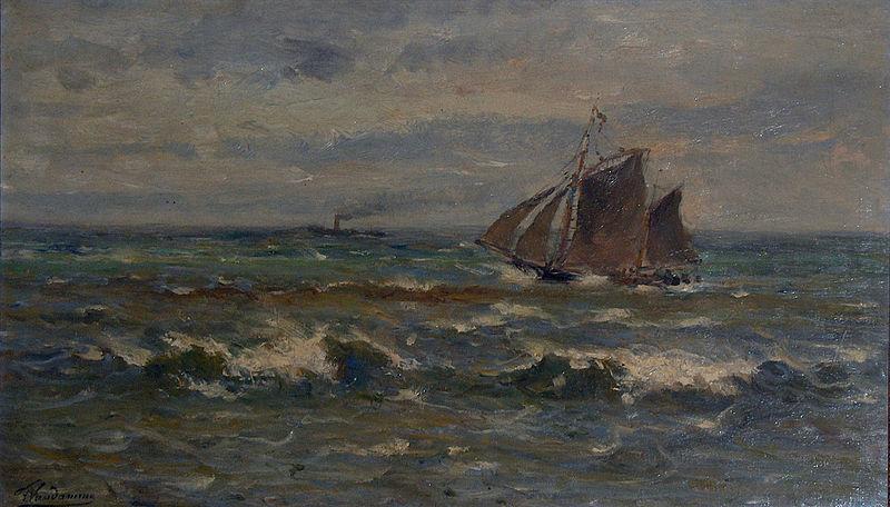 unknow artist Marine oil painting image